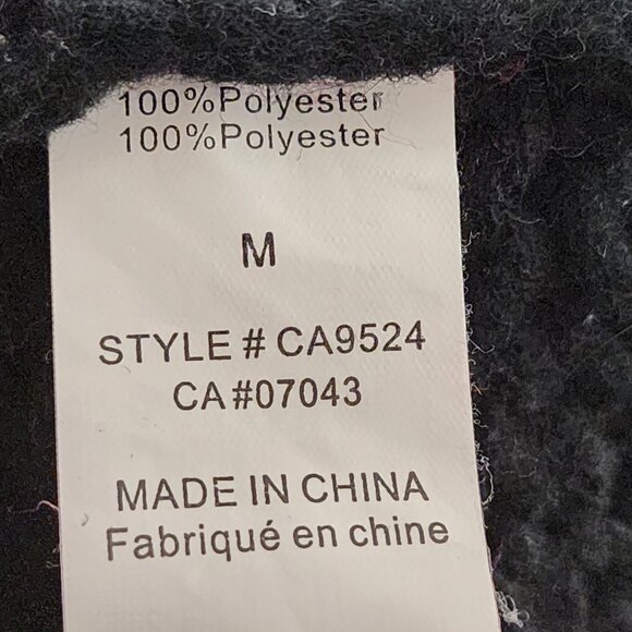 Dreamers Black Knit 3D Colorful Strawberries Boxy Fit Cardigan - Picture 6 of 6